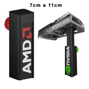 Suporte de Gpu para Placa de Vídeo (7cm a 11cm)